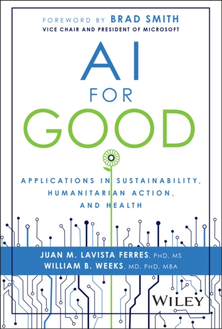 Book cover of: AI for Good. By: Juan Lavista Ferres