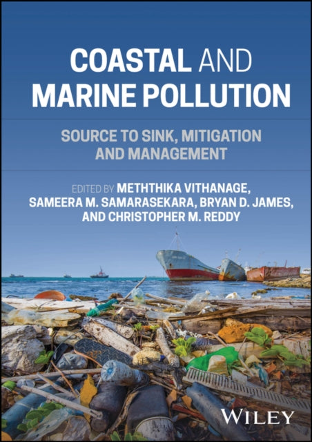Book cover of: Coastal and Marine Pollution. By: Meththika Vithanage