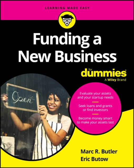 Book cover of: Funding a New Business For Dummies. By: Eric Butow