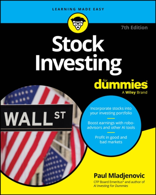 Book cover of: Stock Investing For Dummies. By: Paul Mladjenovic