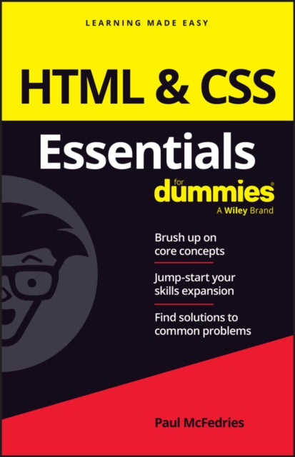 Book cover of: HTML & CSS Essentials For Dummies