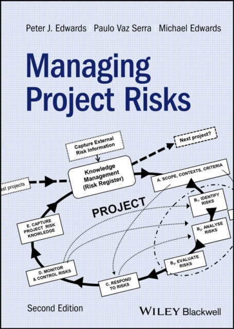 Book cover of: Managing Project Risks. By: Peter J. Edwards