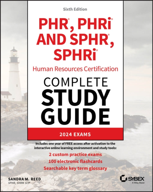Book cover of: PHR, PHRi and SPHR, SPHRi Human Resources Certification Complete Study Guide. By: Sandra M. Reed