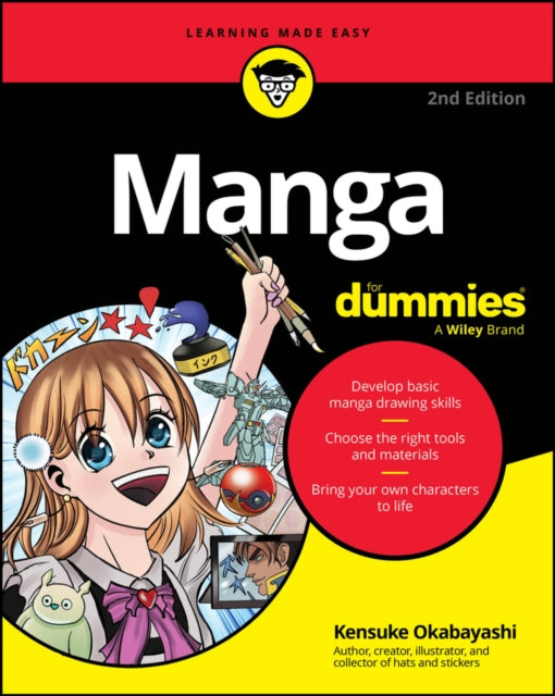 Manga For Dummies 9781394281114 Kensuke Okabayashi