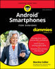 Book cover of: Android Smartphones For Seniors For Dummies. By: Marsha Collier