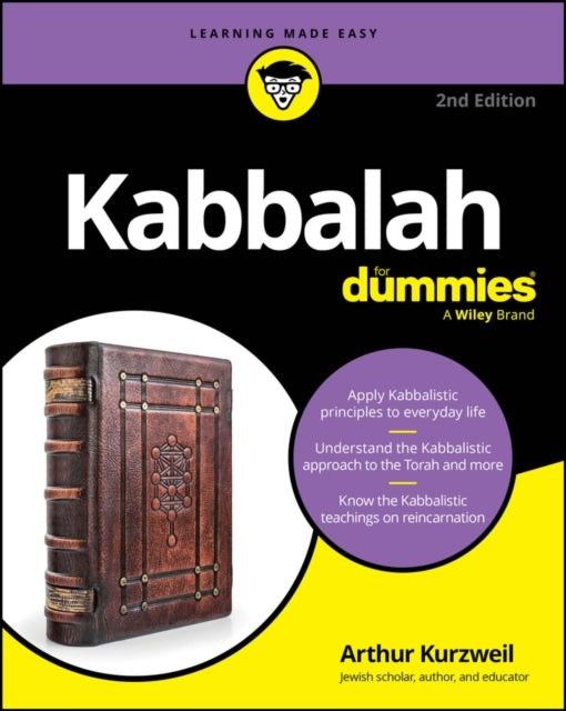 Book cover of: Kabbalah For Dummies. By: Arthur Kurzweil
