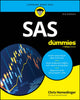 Book cover of: SAS For Dummies. By: Chris Hemedinger