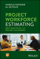 Book cover of: Project Workforce Estimating. By: Harold Kerzner