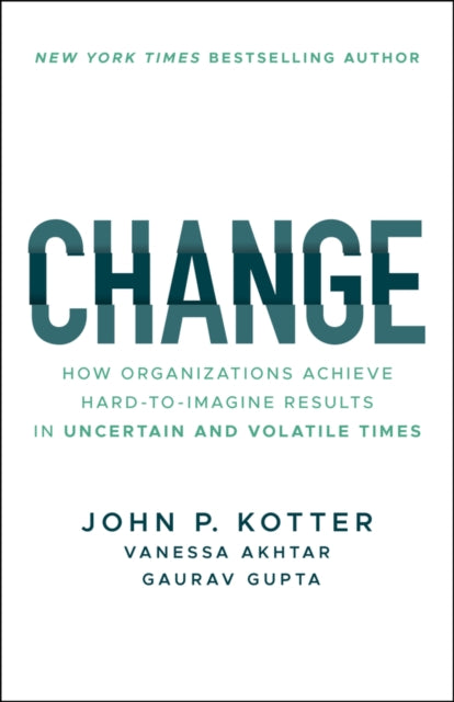 Book cover of: Change. By: John P. Kotter
