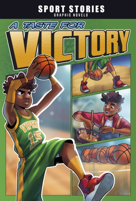 Book cover of: Taste for Victory. By: Jake Maddox