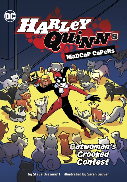 Book cover of: Catwoman's Crooked Contest. By: Steve Brezenoff