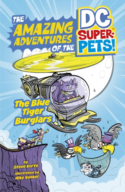 Book cover of: Blue Tiger Burglars. By: Steve Korté