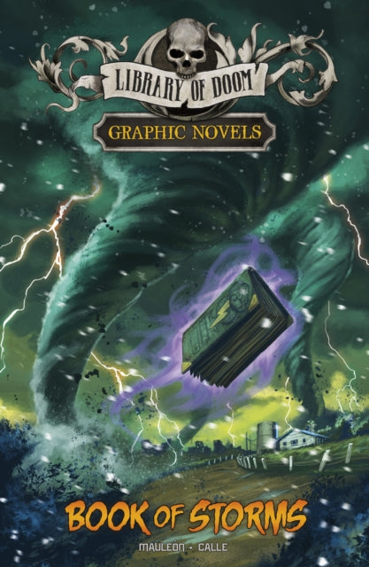 Book cover of: Book of Storms. By: Daniel Montgomery Cole Mauleón