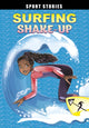 Book cover of: Surfing Shake-Up. By: Jake Maddox