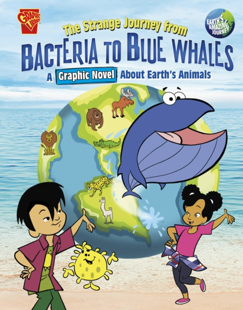 Book cover of: Strange Journey from Bacteria to Blue Whales. By: Scott Jeralds