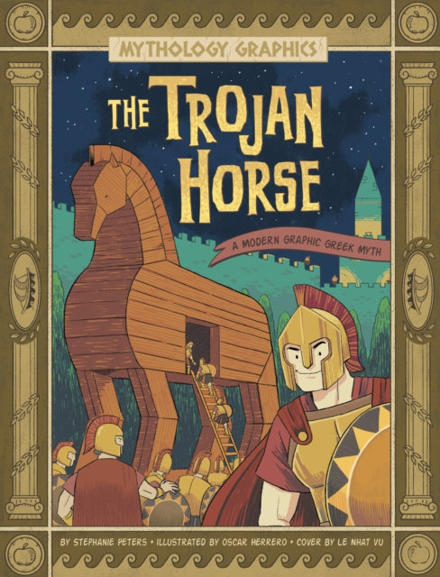 Book cover of: Trojan Horse. By: Stephanie True Peters