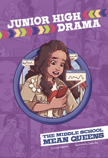 Book cover of: Middle School Mean Queens. By: Louise Simonson