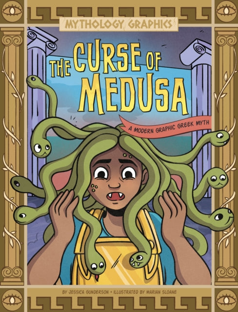 Book cover of: Curse of Medusa. By: Jessica Gunderson