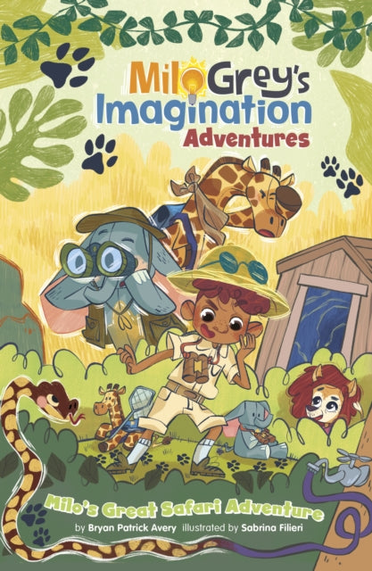 Book cover of: Milo's Great Safari Adventure. By: Bryan Patrick Avery