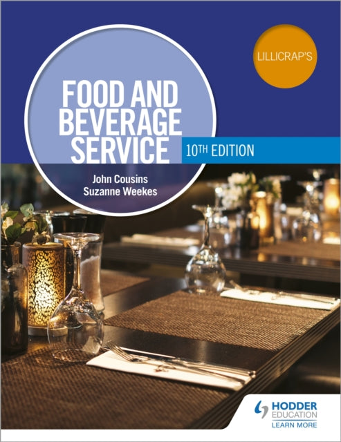 Book cover of: Food and Beverage Service, 10th Edition. By: John Cousins