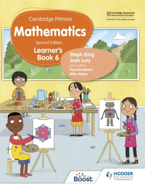 Book cover of: Cambridge Primary Mathematics Learner's Book 6 Second Edition. By: Steph King