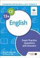 Book cover of: Common Entrance 13+ English Exam Practice Questions and Answers. By: Amanda Alexander