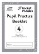 Book cover of: Reading Planet: Rocket Phonics – Pupil Practice Booklet 4. By: Abigail Steel
