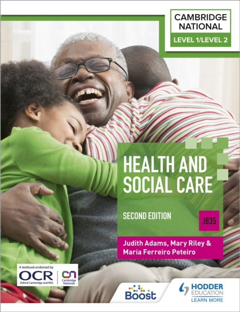 Level 1/Level 2 Cambridge National in Health & Social Care (J835): Second Edition 9781398351233 Mary Riley