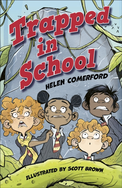 Book cover of: Reading Planet KS2: Trapped in School - Earth/Grey. By: Helen Comerford