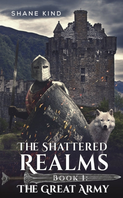 Book cover of: Shattered Realms Book 1: The Great Army. By: Shane Kind