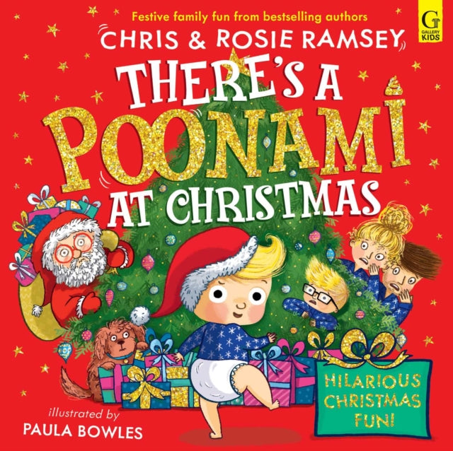 Book cover of: THERES A POONAMI AT CHRISTMAS. By: RAMSEY, ROSIE