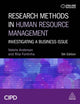 Book cover of: Research Methods in Human Resource Management. By: Valerie Anderson