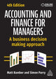 Book cover of: Accounting and Finance for Managers. By: Matt Bamber