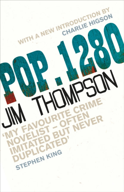 POP. 1280, As seen on Between the Covers 9781398720992 Jim Thompson