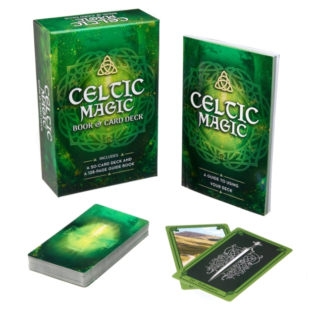 Book cover of: Celtic Magic Book & Card Deck