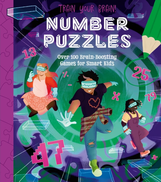 Book cover of: Train Your Brain! Number Puzzles