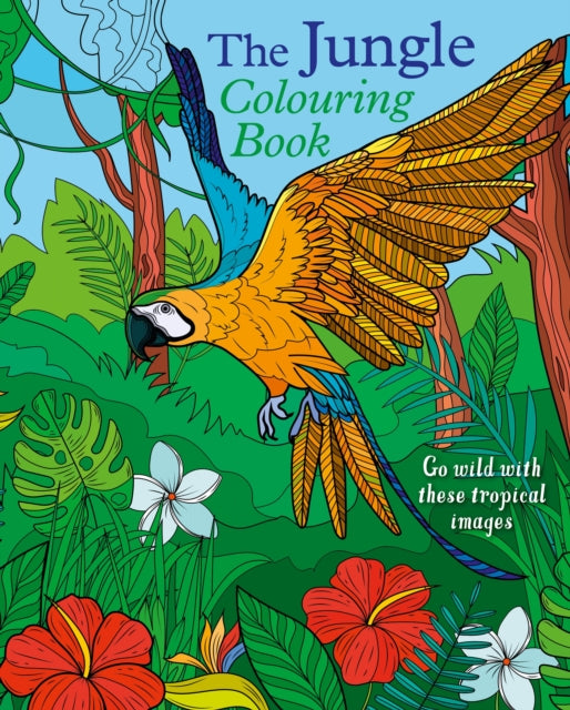 Book cover of: Jungle Colouring Book