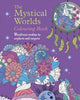 Book cover of: Mystical Worlds Colouring Book