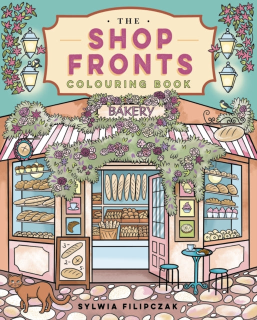 Book cover of: Shop Fronts Colouring Book
