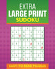 Book cover of: Extra Large Print Sudoku