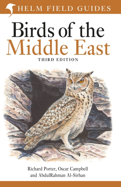 Book cover of: Field Guide to Birds of the Middle East. By: AbdulRahman Al-Sirhan