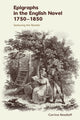 Book cover of: Epigraphs in the English Novel 1750 1850