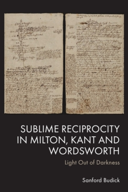 Book cover of: Sublime Reciprocity in Milton, Kant and Wordsworth. By: Sanford Budick