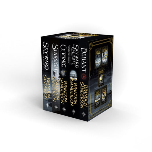 Book cover of: Skyward Series Boxed Set. By: Brandon Sanderson