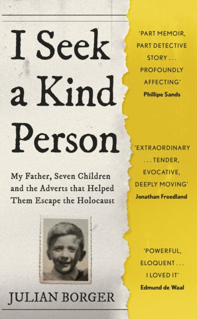 Book cover of: I Seek a Kind Person. By: Julian Borger