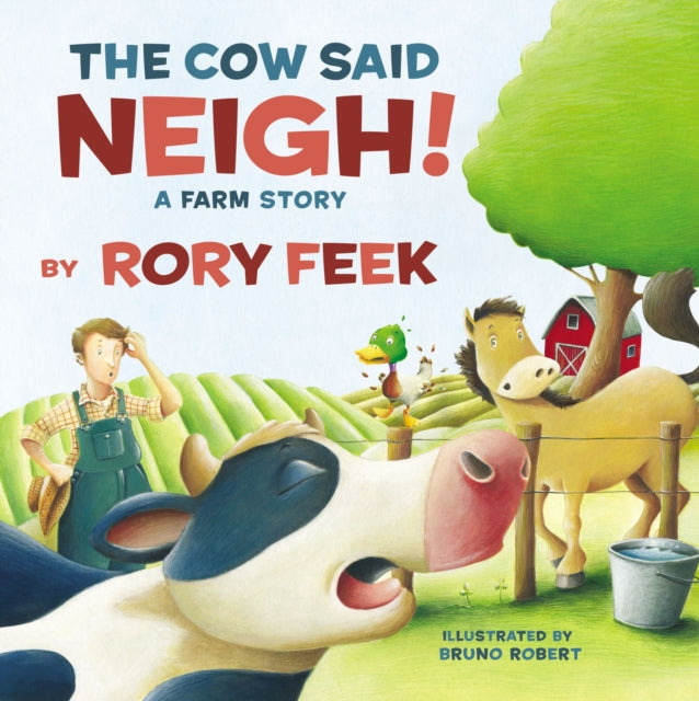 Book cover of: Cow Said Neigh! (board book)