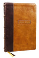 KJV Holy Bible with Apocrypha and 73,000 Center-Column Cross References, Brown Leathersoft, Red Letter, Comfort Print: King James Version 9781400332038 Zondervan Publishing Company