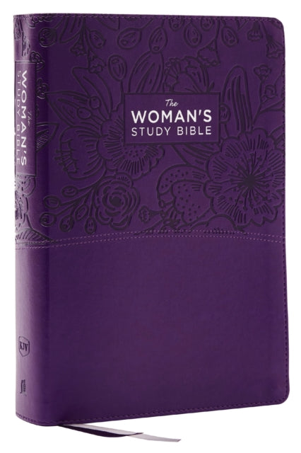 Book cover of: KJV, The Woman's Study Bible, Purple Leathersoft, Red Letter, Full-Color Edition, Comfort Print. By: Dorothy Kelley Patterson