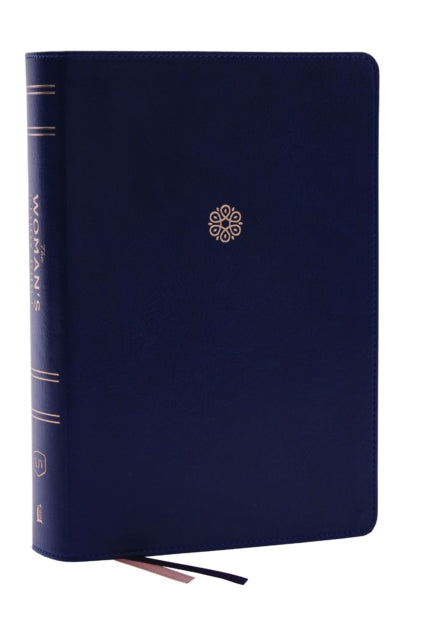 Book cover of: KJV, The Woman's Study Bible, Blue Leathersoft, Red Letter, Full-Color Edition, Comfort Print (Thumb Indexed). By: Dorothy Kelley Patterson