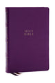 Book cover of: KJV Holy Bible: Compact Bible with 43,000 Center-Column Cross References, Purple Leathersoft, Red Letter, Comfort Print (Thumb Indexing): King James Version. By: Zondervan